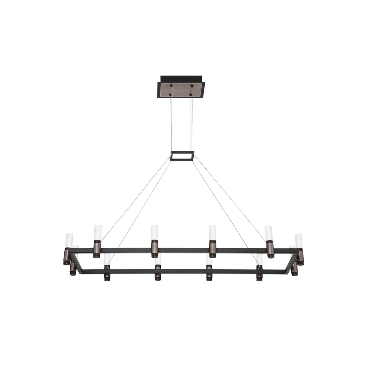 Altamont 12-Light Rectangular LED Chandelier