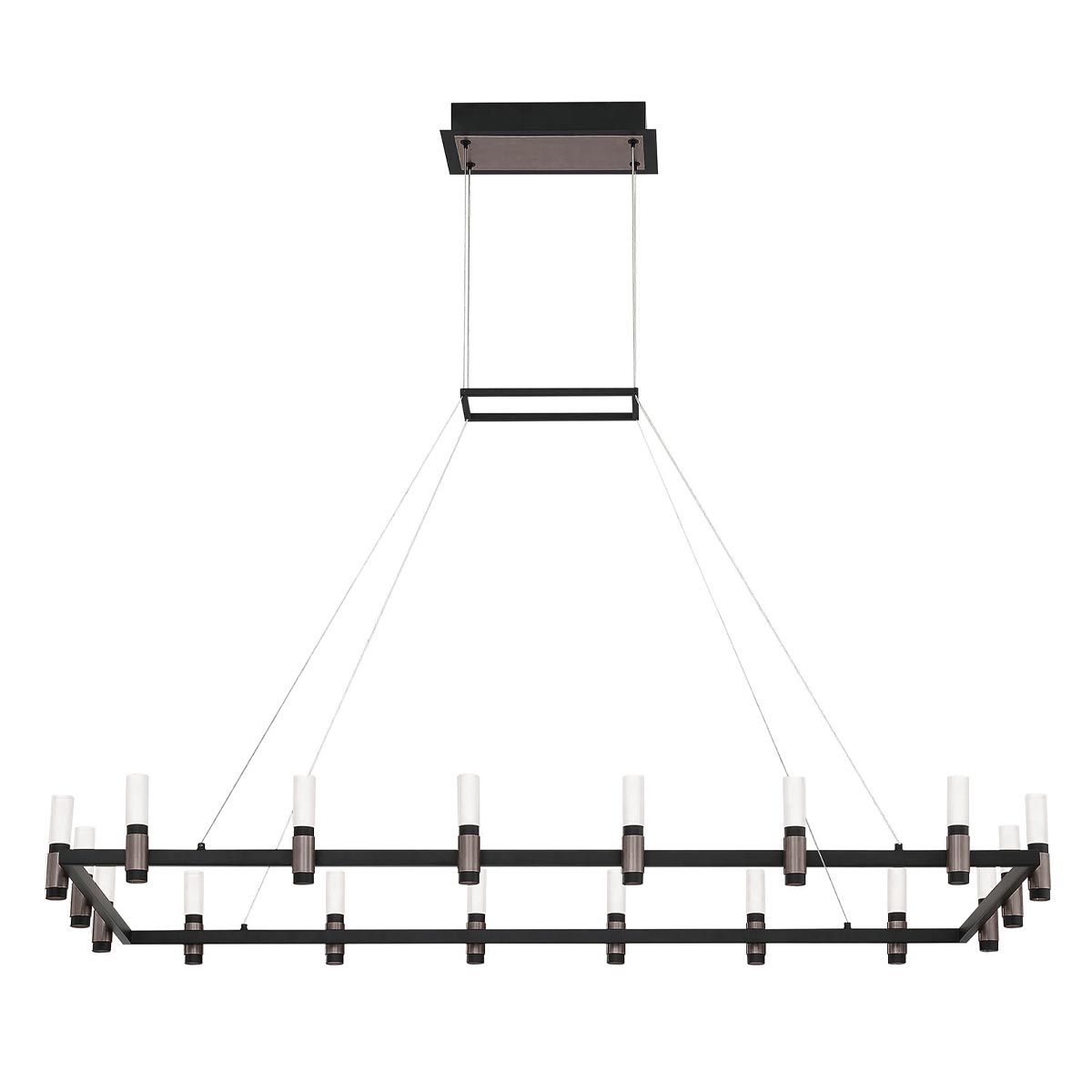 Altamont 18-Light Rectangular LED Chandelier