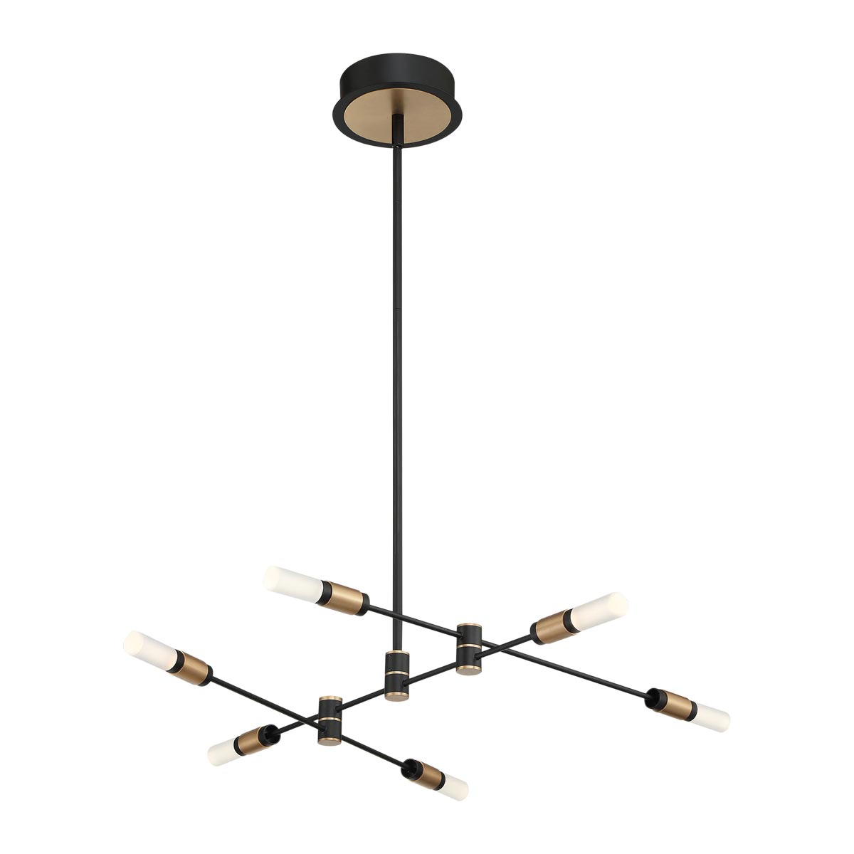Albany 6-Light LED Chandelier/Semi-LED Flushmount