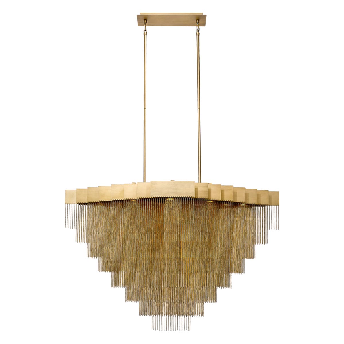Bloomfield 22-Light Oval LED Chandelier
