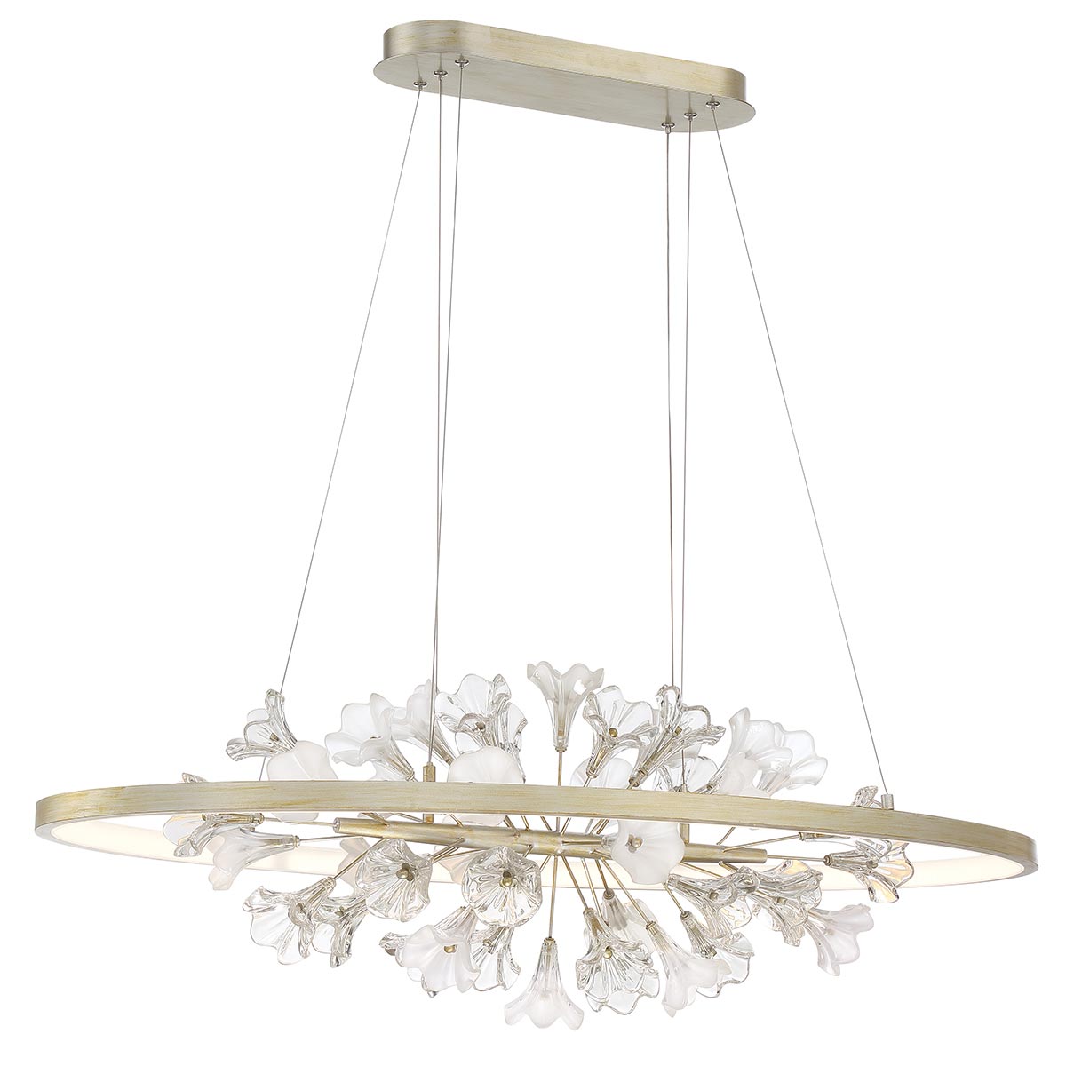 Clayton LED Oval Chandelier