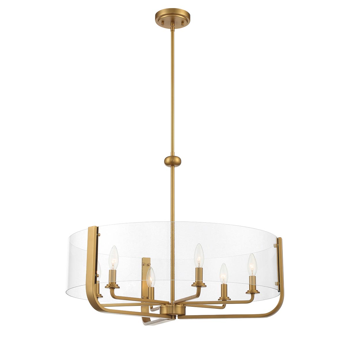 6 LIGHT CHANDELIER
