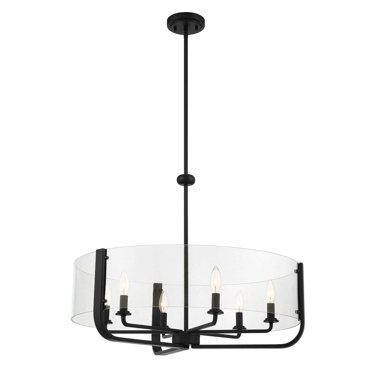 6 LIGHT CHANDELIER