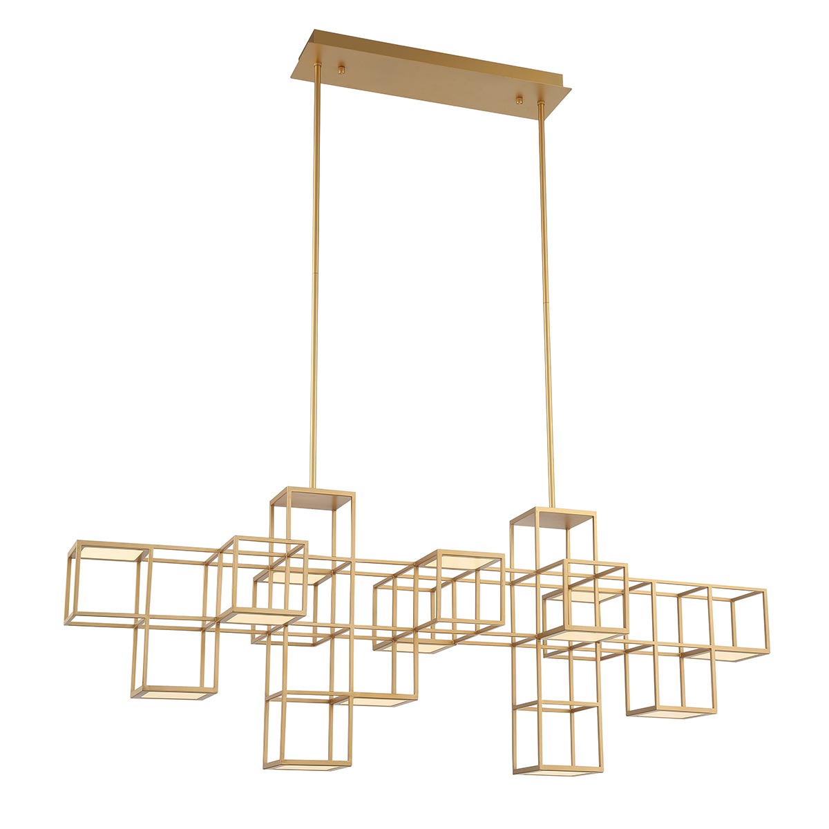 13 LIGHT LINEAR LED CHANDELIER