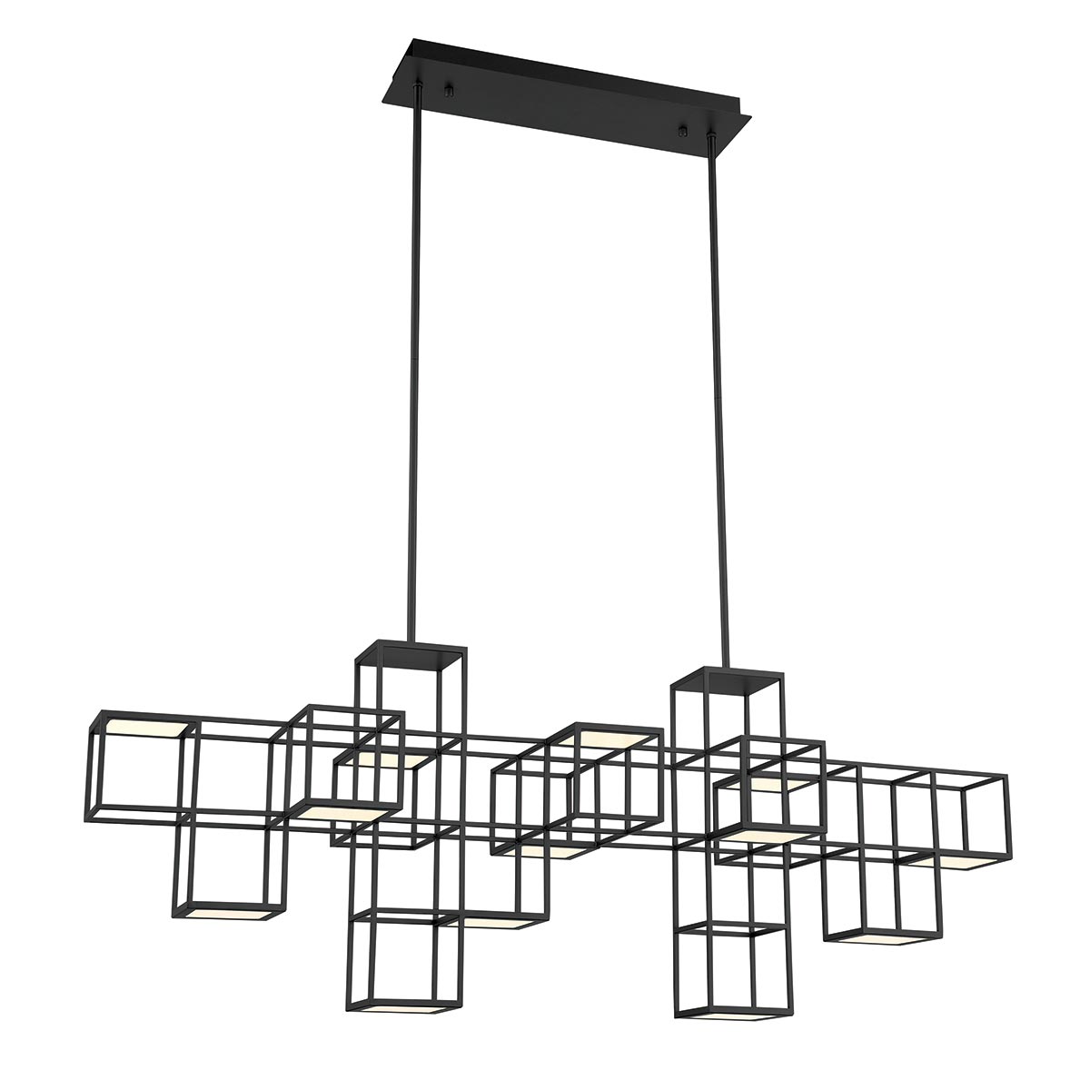 13 LIGHT LINEAR LED CHANDELIER