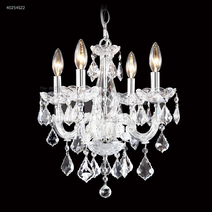 Maria Theresa 4 Arm Chandelier - IMPERIAL Crystal (Golden Teak)