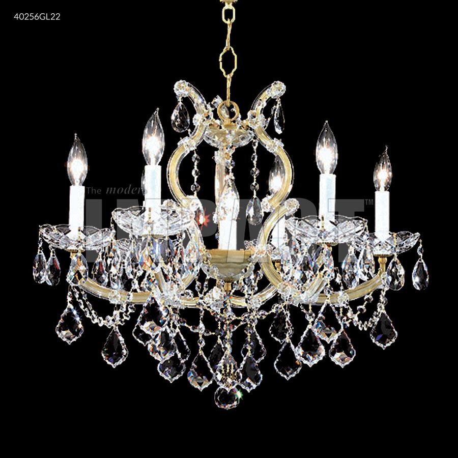 Maria Theresa 6 Arm Chandelier - IMPERIAL Crystal (Clear)
