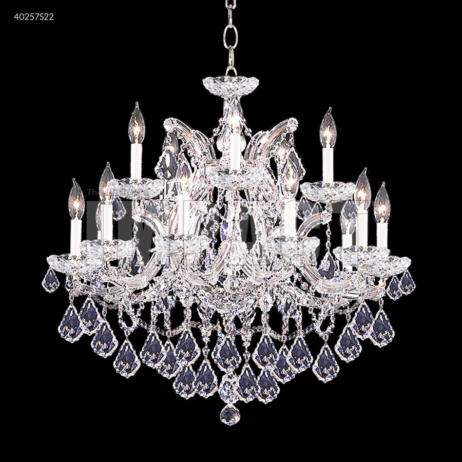 Maria Theresa 15 Arm Chandelier - Swarovski crystals (Clear)
