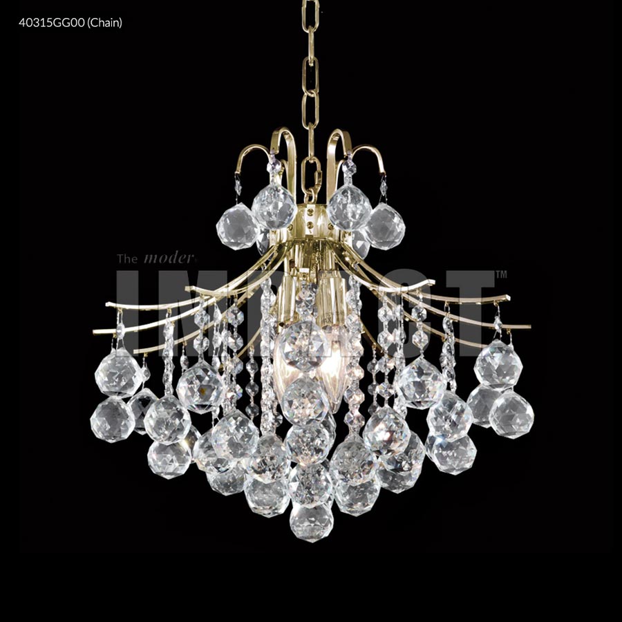 Cascade Dual Mount - Swarovski crystals (Clear)