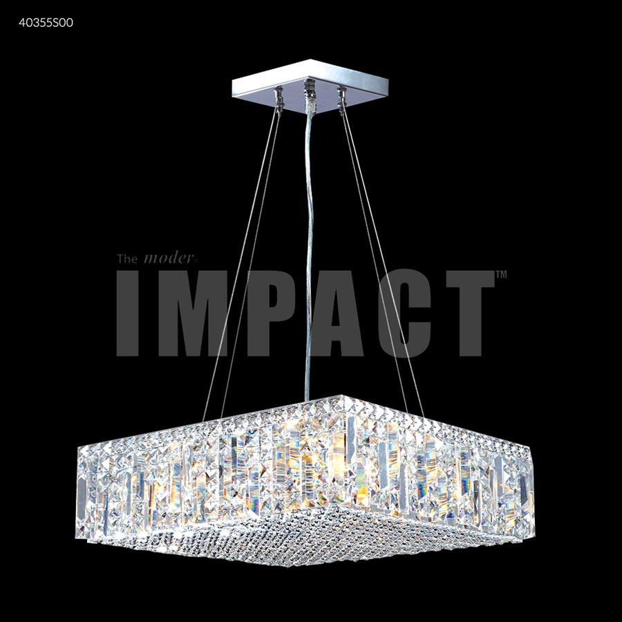 Contemporary Chandelier - Swarovski crystals (Clear)