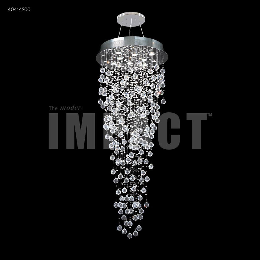 Crystal Rain Entry Chandelier - Swarovski crystals (Clear)