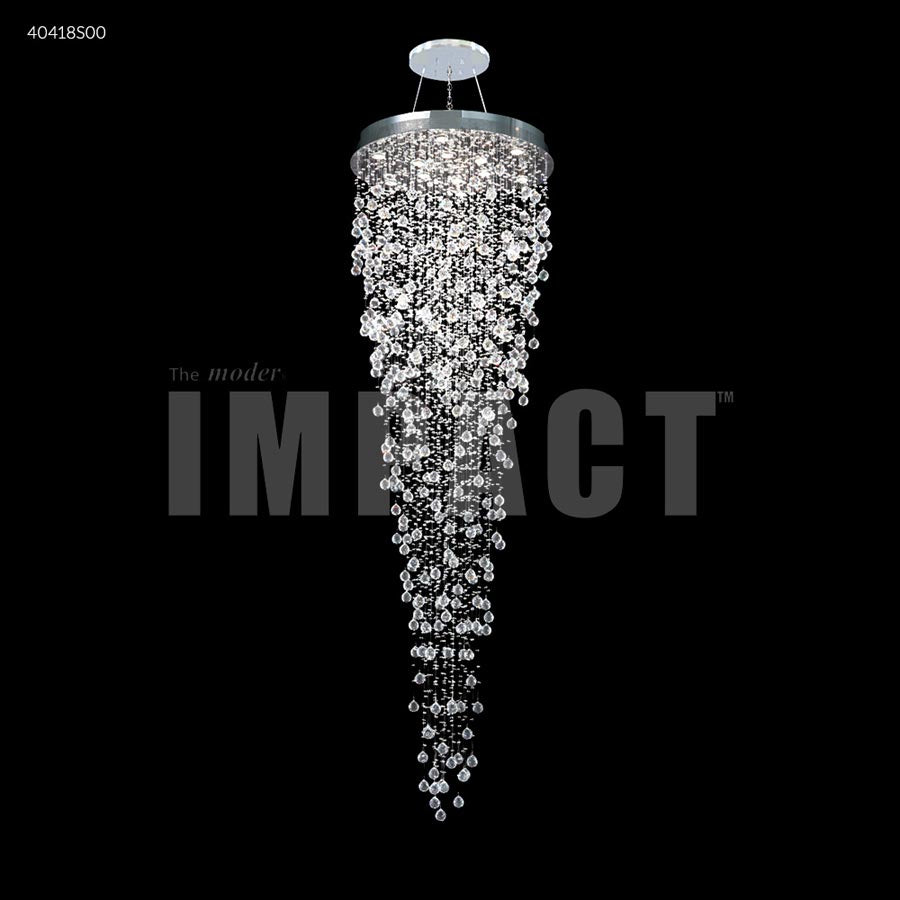 Crystal Rain Entry Chandelier - Swarovski crystals (Clear)