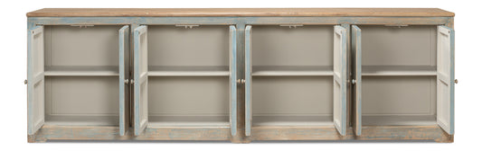 Eight Is Enough Sideboard Antique Blue