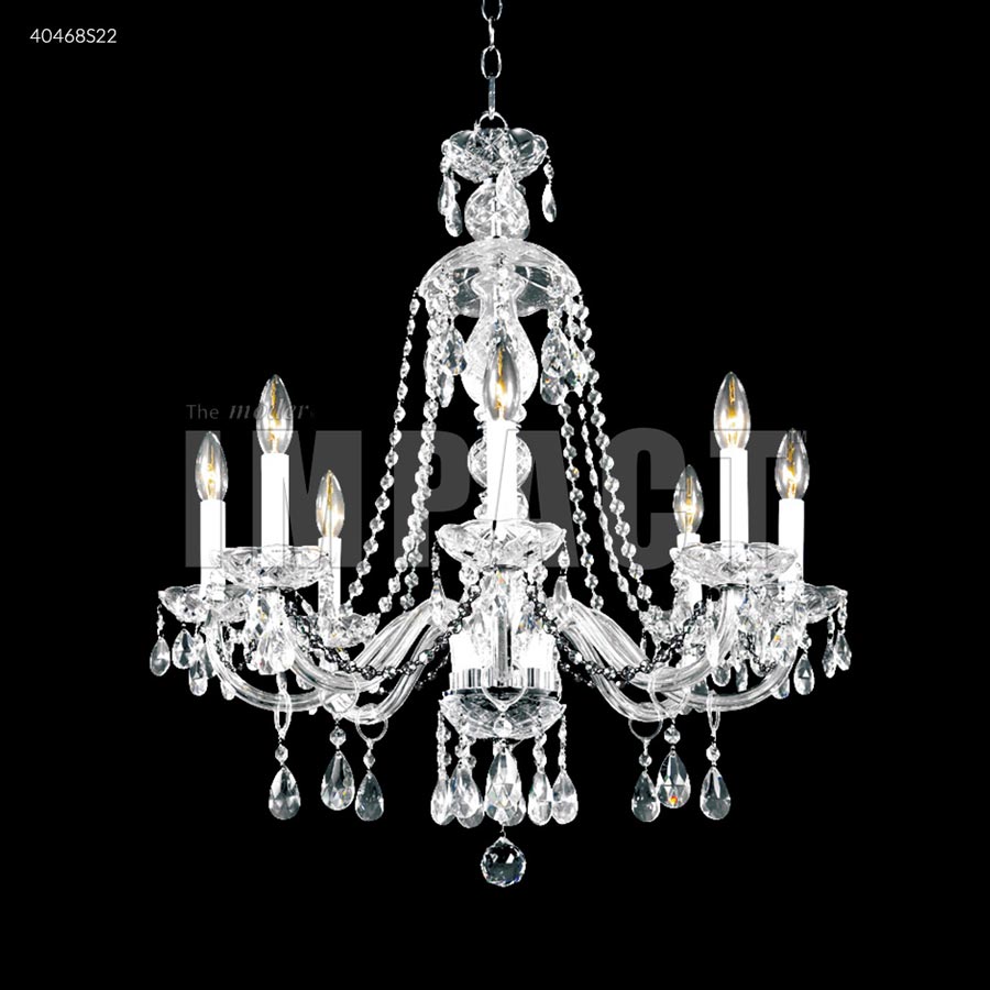 Palace Ice 8 Arm Chandelier - IMPERIAL Crystal (Clear)