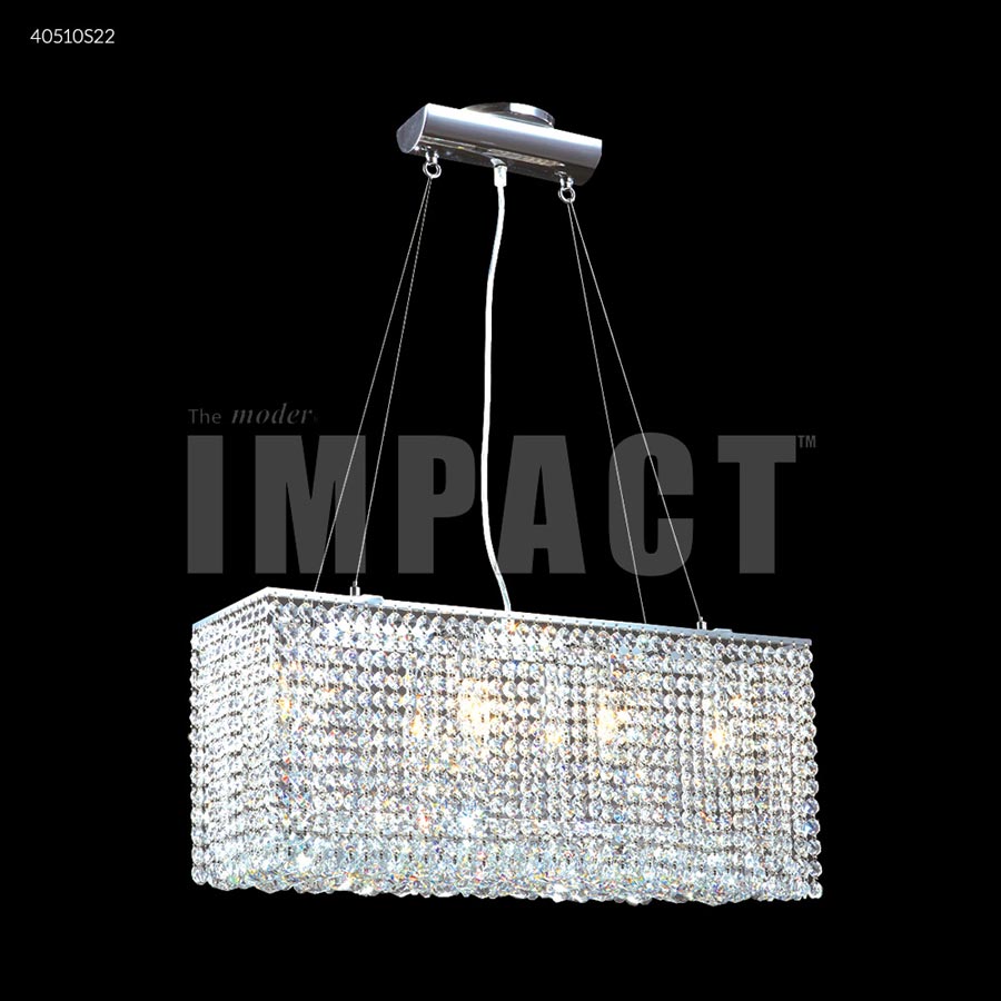 Contemporary Chandelier - IMPERIAL Crystal (Clear)