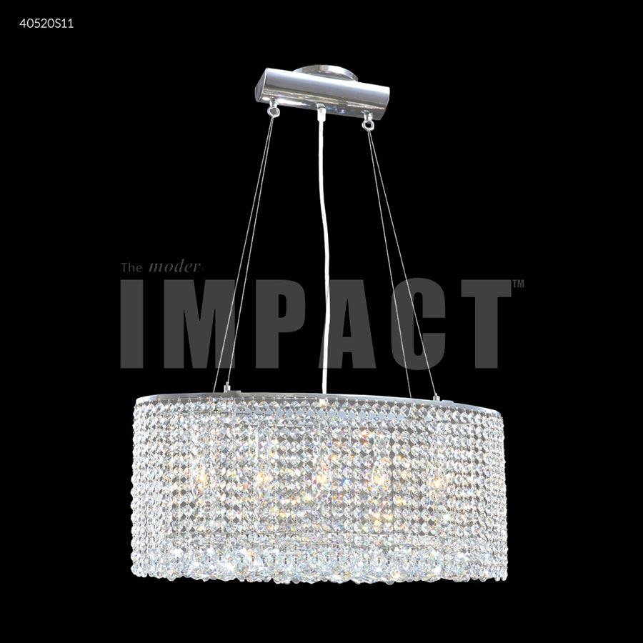 Contemporary Chandelier - SPECTRA CRYSTAL by Swarovski -Clear