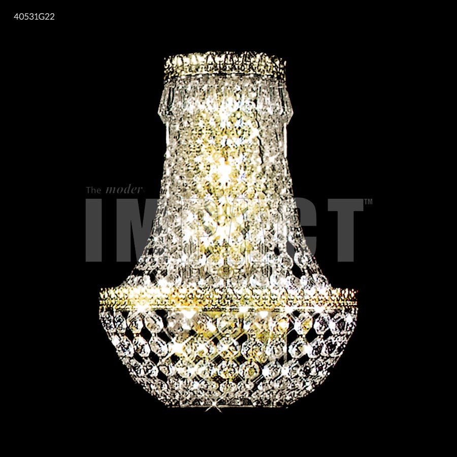 Imperial Empire Wall Sconce - IMPERIAL Crystal (Clear)