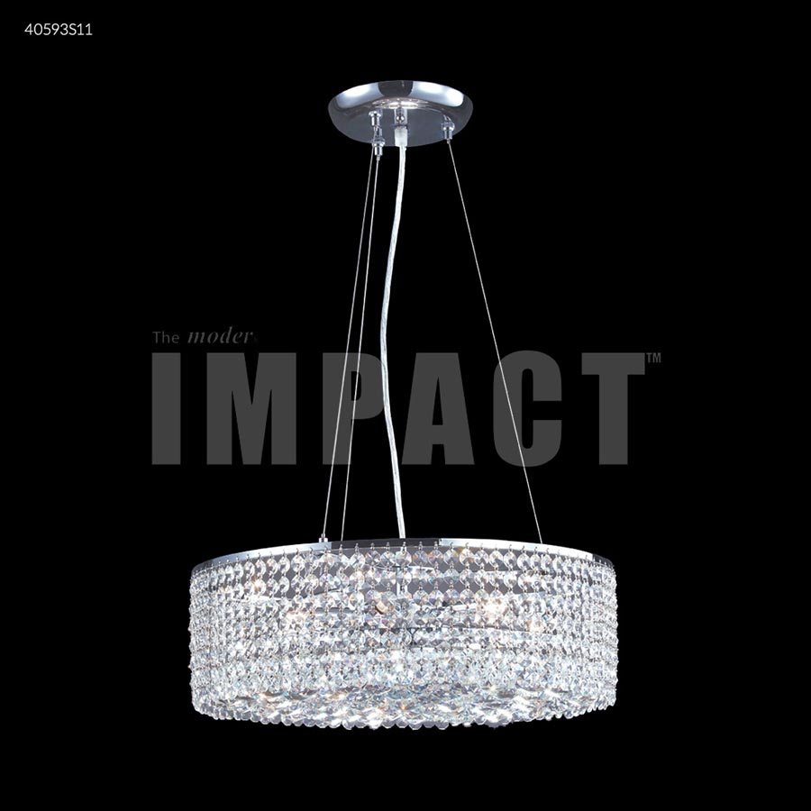 Contemporary Chandelier - SPECTRA CRYSTAL by Swarovski -Clear