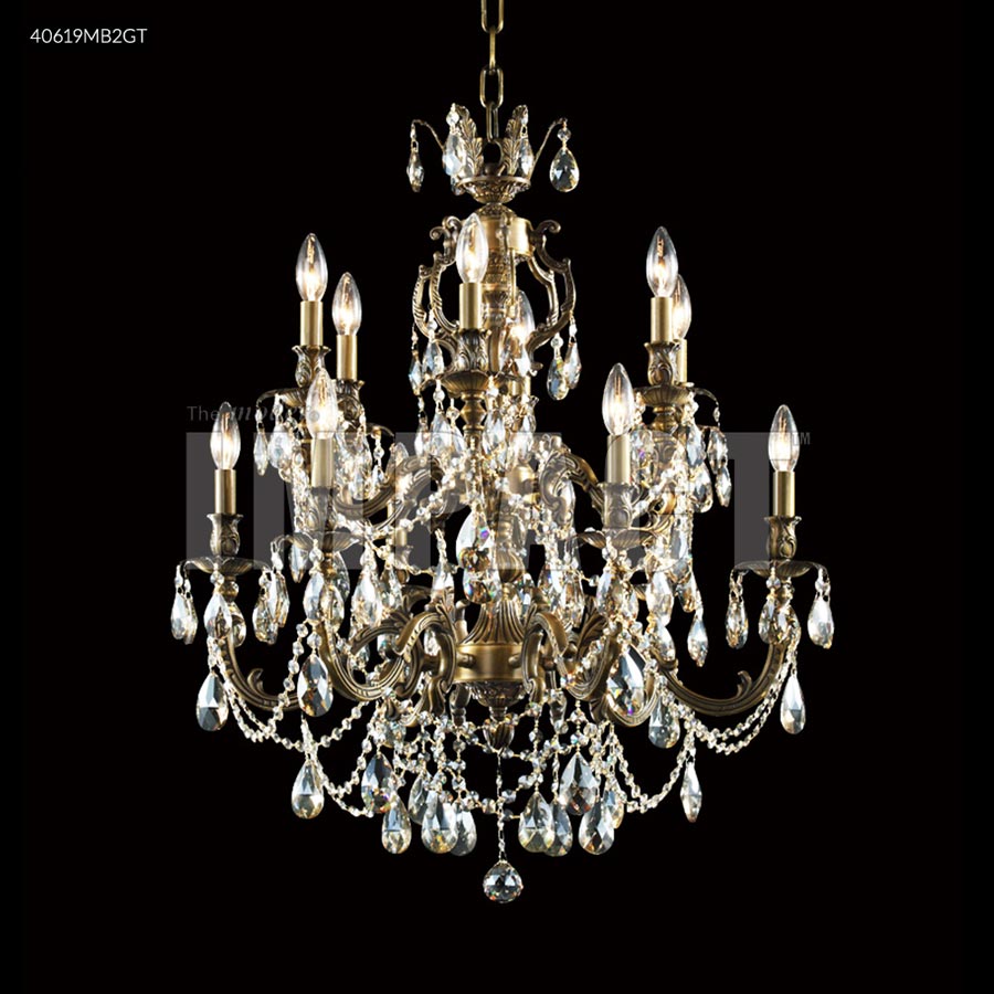 Brindisi 12 Arm Chandelier - IMPERIAL Crystal (Clear)