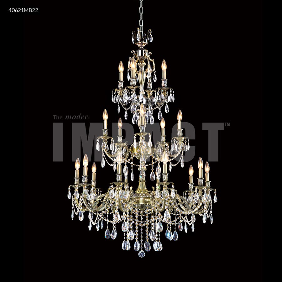 Brindisi 20 Arm Entry Chandelier - IMPERIAL Crystal (Clear)