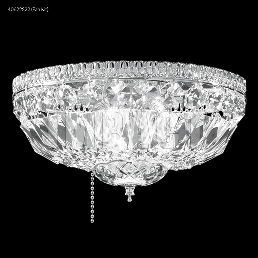 Gallery Flush Mount - Fan Kit Version - IMPERIAL Crystal (Clear)