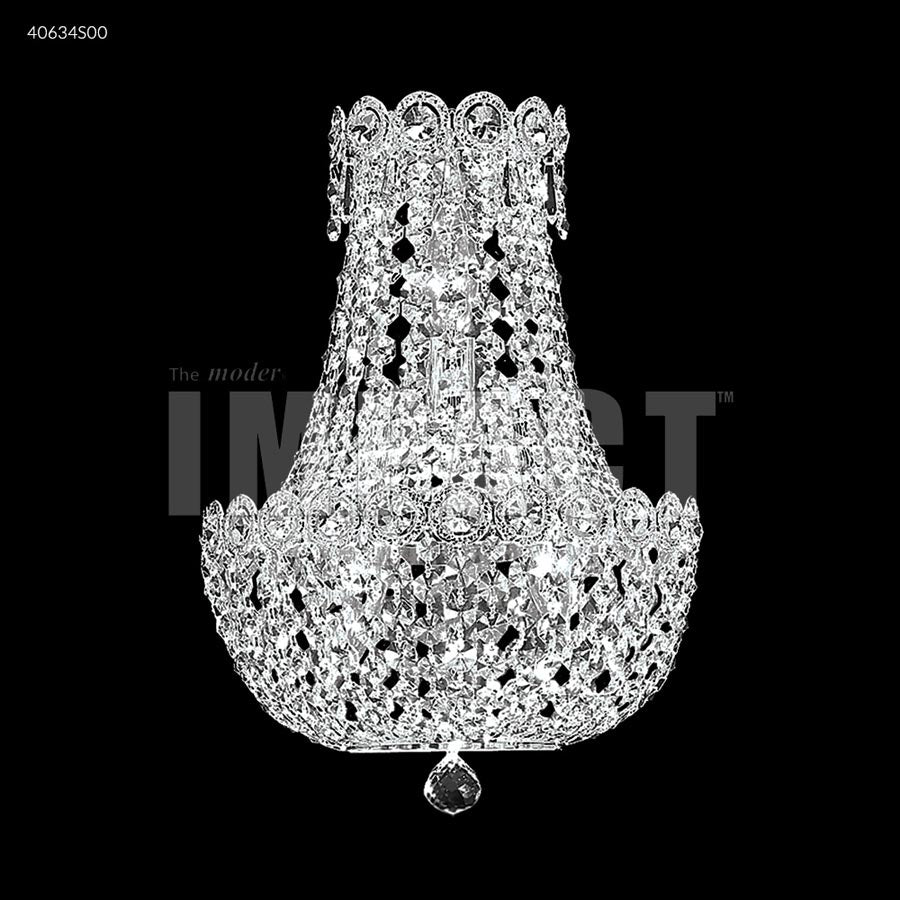 Imperial Empire Wall Sconce - Swarovski crystals (Clear)