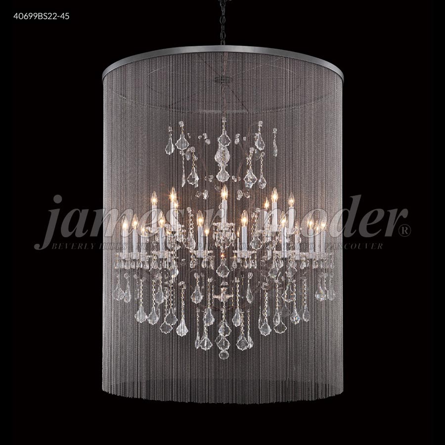 Cosenza 24 Arm Chand w/Veil (SB) - IMPERIAL Crystal (Clear)