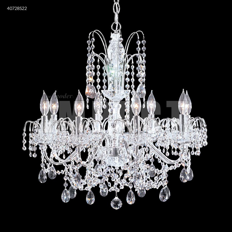 Regalia 8 Arm Chandelier - IMPERIAL Crystal (Clear)