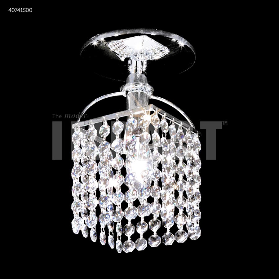 Contemporary Flush Mount - Swarovski crystals (Clear)