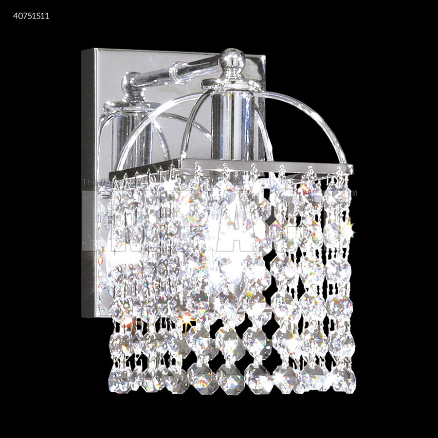 Contemporary Wall Sconce - SPECTRA CRYSTAL by Swarovski -Clear