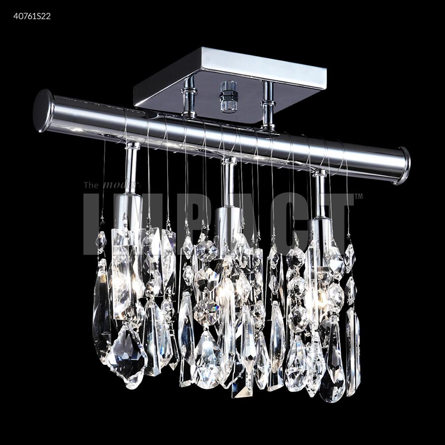 Contemporary Flush Mount - IMPERIAL Crystal (Clear)
