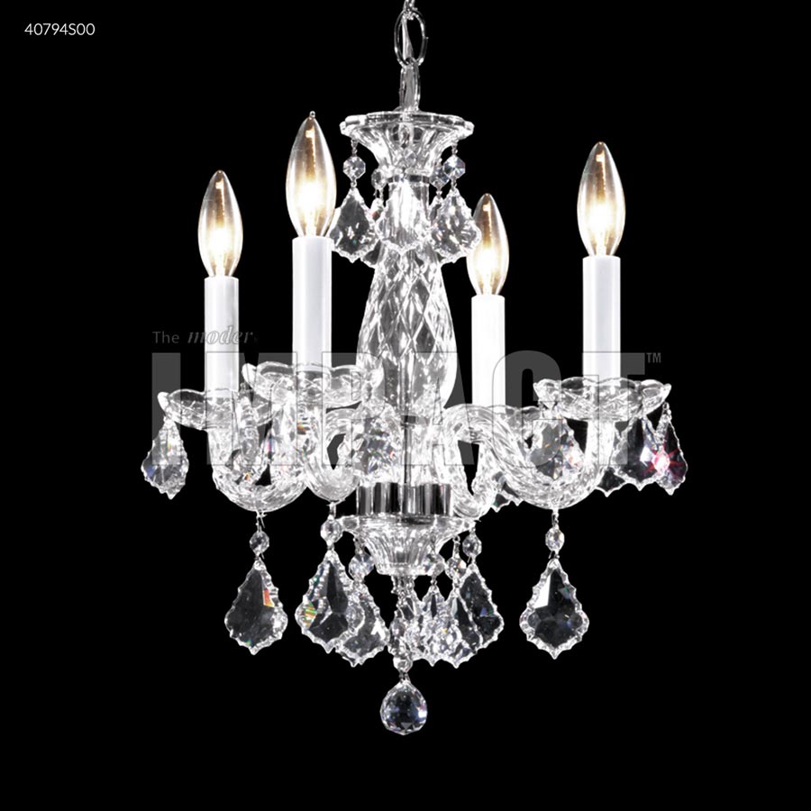Palace Ice 4 Arm Chandelier - Swarovski crystals (Clear)