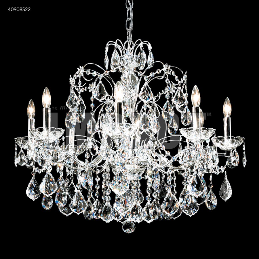 Regalia 8 Arm Chandelier - IMPERIAL Crystal (Clear)