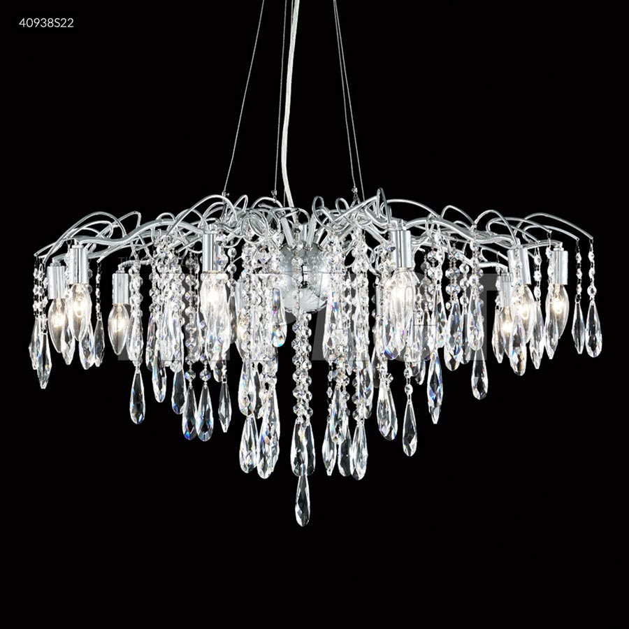 Contemporary Chandelier - IMPERIAL Crystal (Clear)