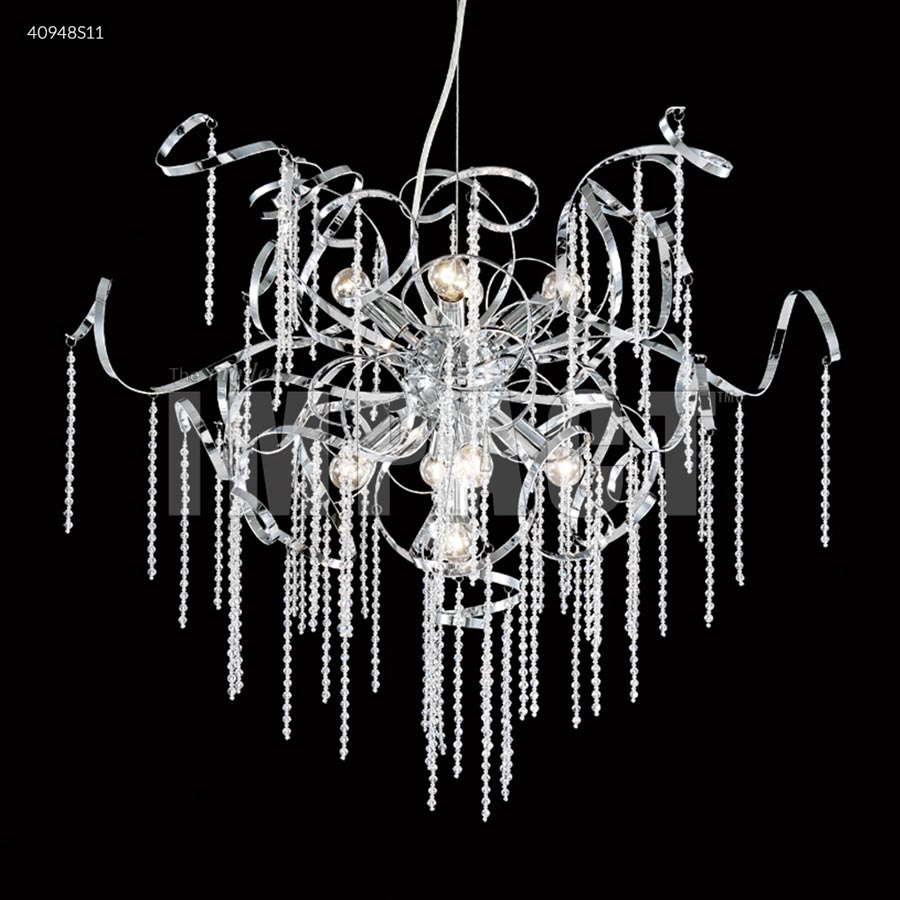 Contemporary Chandelier - SPECTRA CRYSTAL by Swarovski -Clear