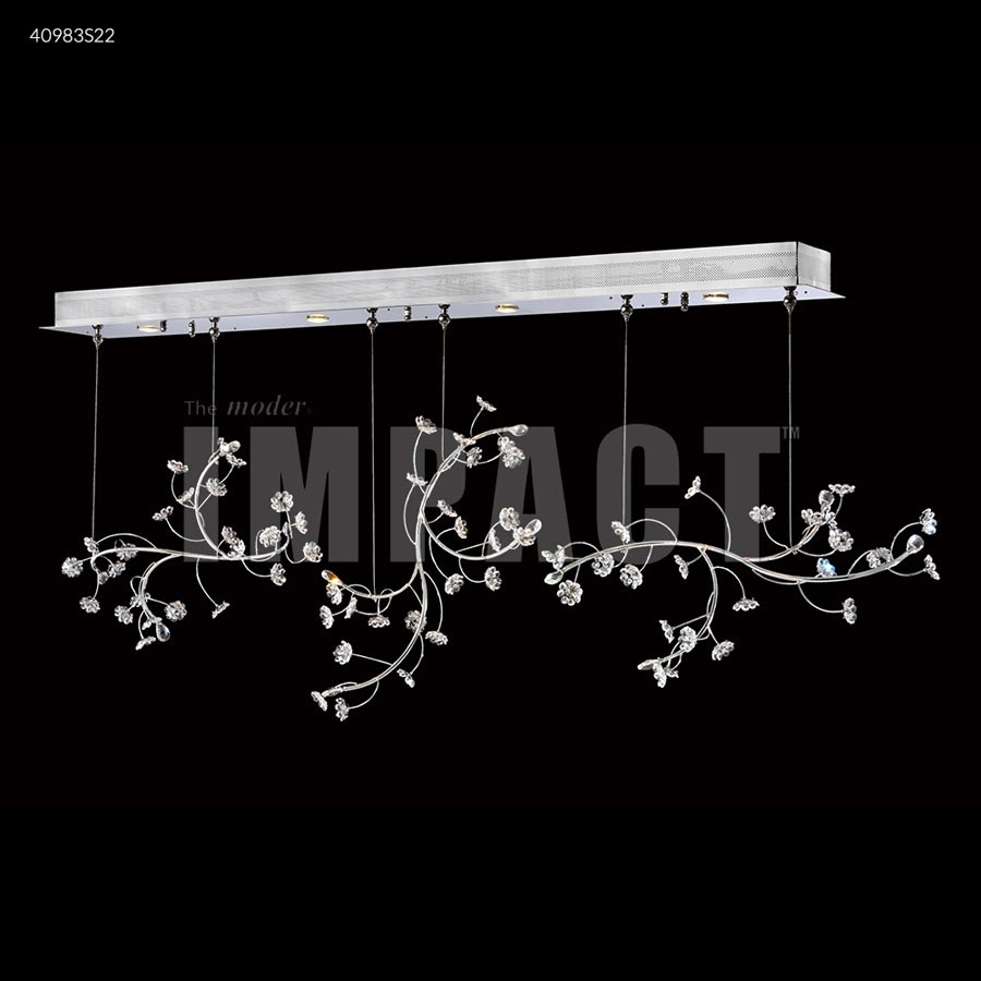 Crystal Rain Chandelier - IMPERIAL Crystal (Clear)