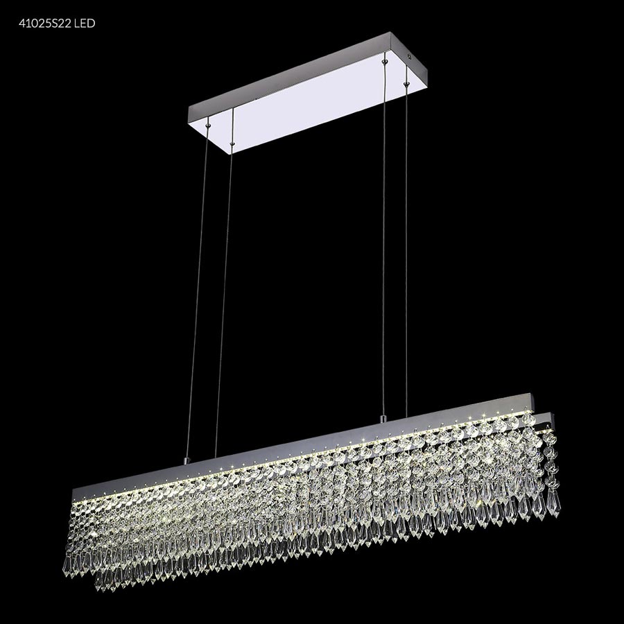 LED Crystal Chandelier - IMPERIAL Crystal (Clear)