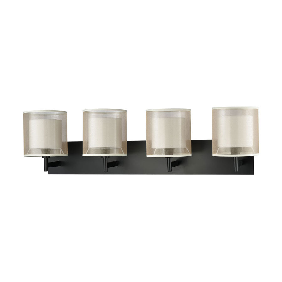 Ashland 4 Vanity Matte Black