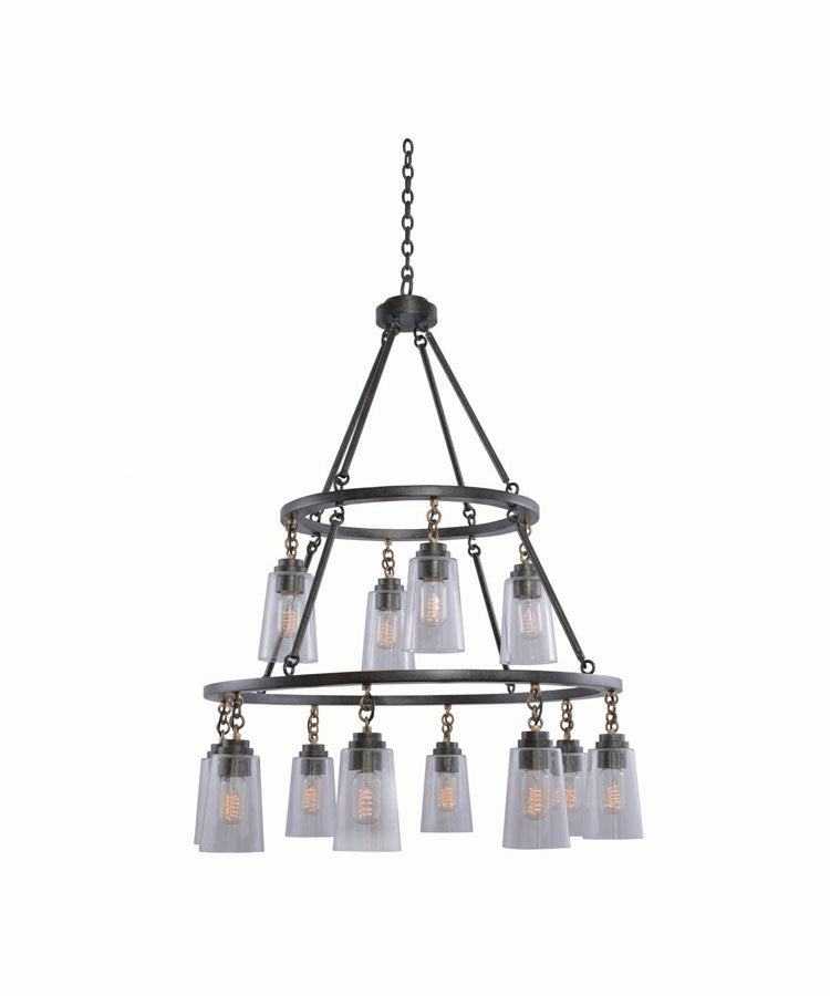 Dillon (8+4) Light 2 Tier Pendant