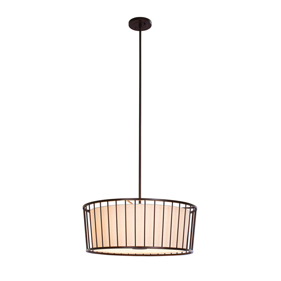 Pacifica 24 Inch Convertible Pendant - Semi Flush