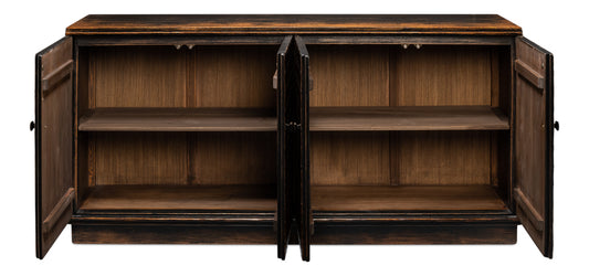 Scrubboard Front Sideboard Ebony