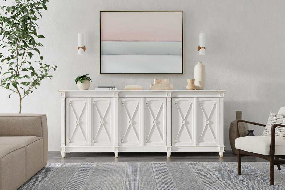 Marksman Sideboard Whitewash
