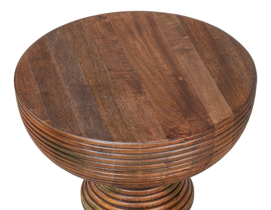 Kayan Wood End Table