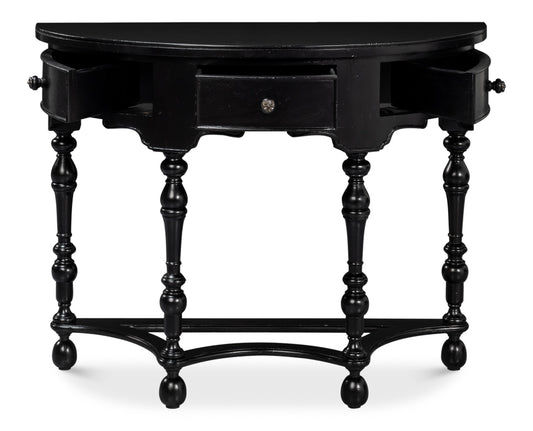 Abraham Half Round Console