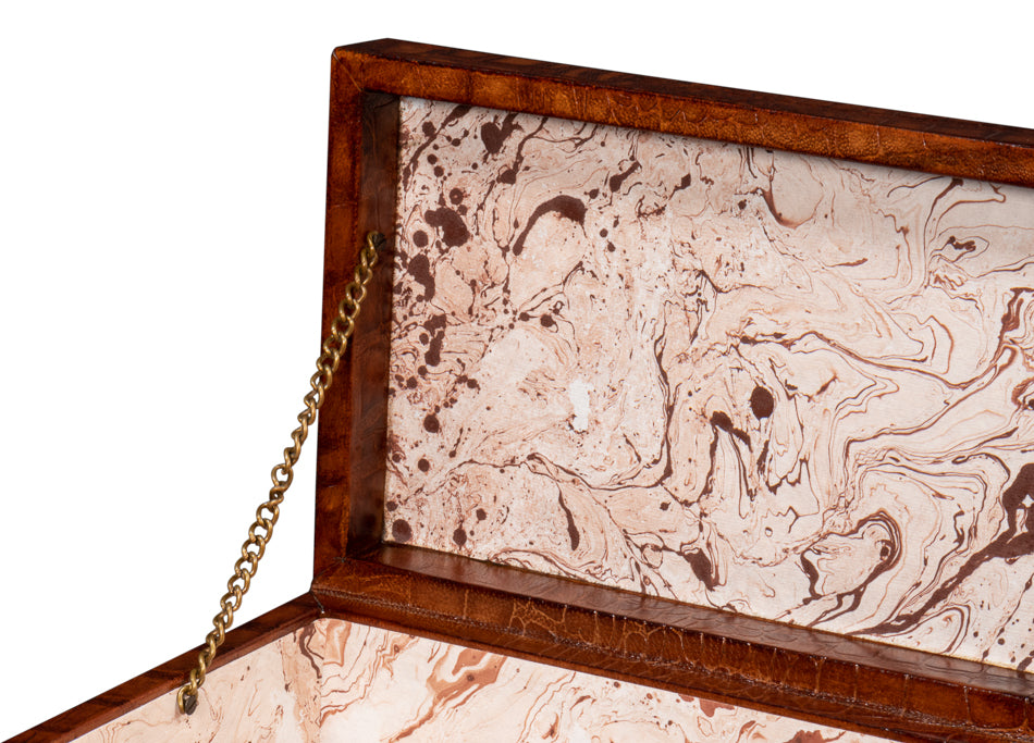 Lyle Leather Box Tan Tessoro