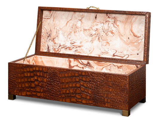 Lyle Leather Box Tan Tessoro
