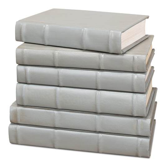 Books Set Of 12 Antique Grey