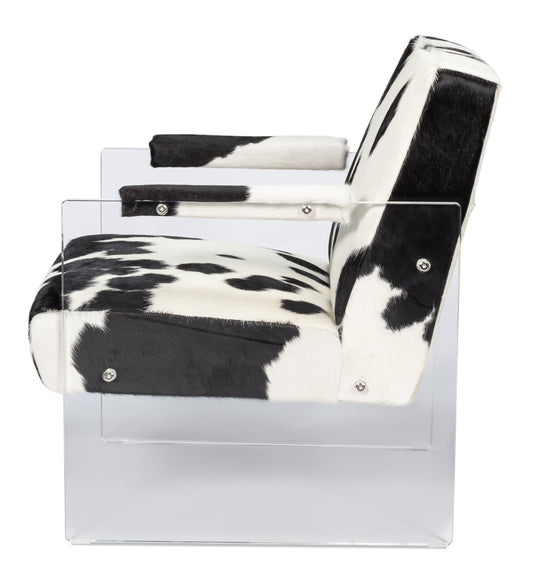 Holloway Armchair Black & White