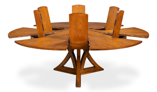 Casual Jupe Dining Tabletobacco Brnlg