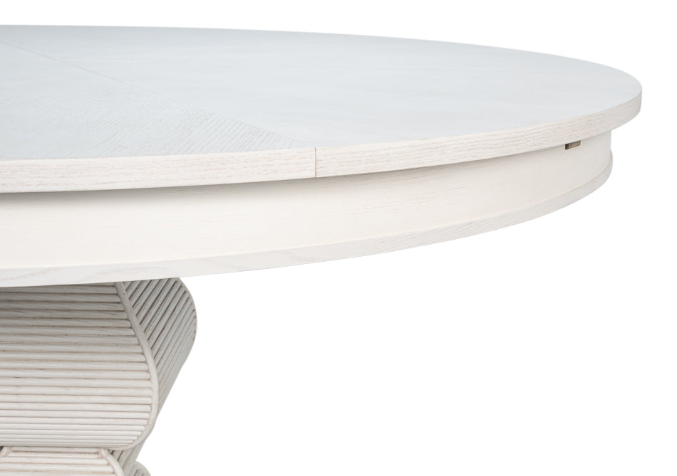 Kelso Jupe Dining Tablewhitelg